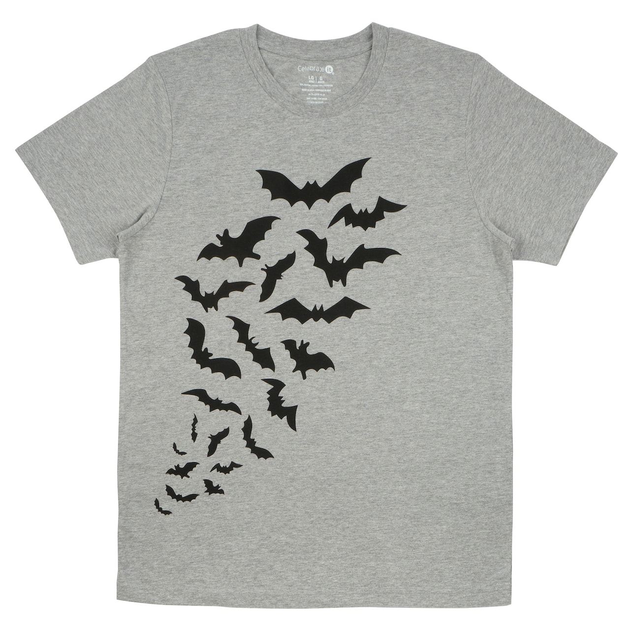 Halloween Bats Adult Crew Neck T-Shirt by Celebrate It™